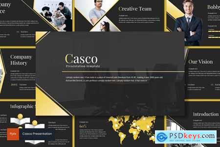 Casco Powerpoint, Keynote and Google Slides Templates