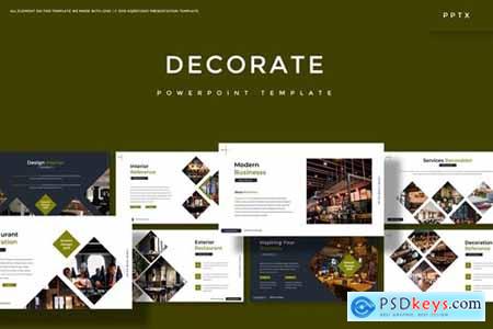Decorate Powerpoint, Keynote and Google Slides Templates