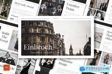 Einbroch Powerpoint, Keynote and Google Slides Templates