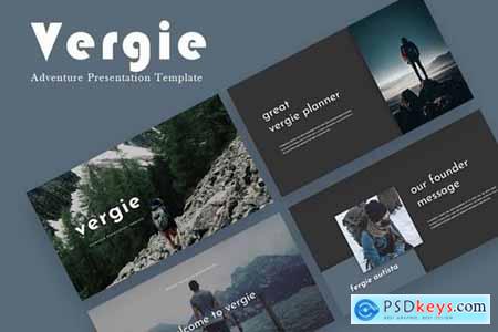 Vergie - Adventure Powerpoint, Keynote and Google Slides Templates