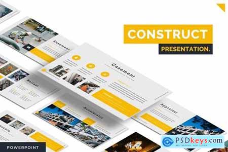 Construction Powerpoint, Keynote and Google Slides Templates