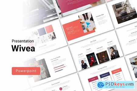 Wivea Powerpoint, Keynote and Google Slides Templates