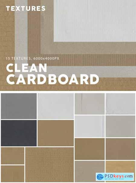 15 Clean Cardboard Textures 1958636