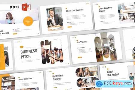 BUSINESS PICTH Powerpoint, Keynote and Google Slides Templates