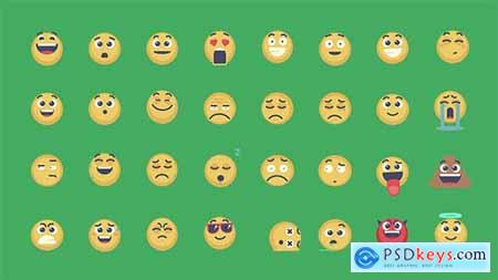 Videohive Animated Emoticons Pack 15083973