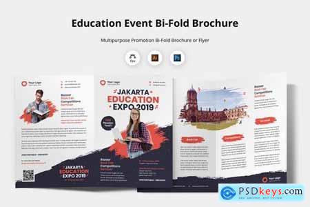 Bifold Brochure Template - Education Flyer