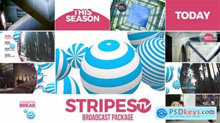 Videohive Stripes tv Broadcast Package 14913952