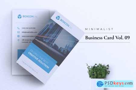 Minimalist Business Card Vol. 09 3902518