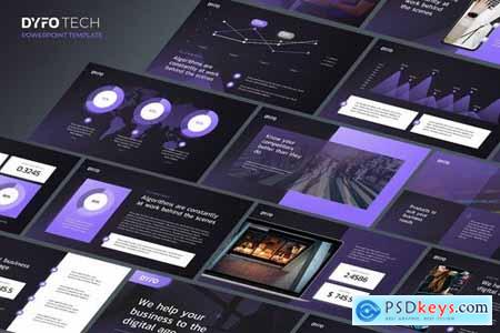 DYFO - Technology Theme Powerpoint and Google Slides Templates