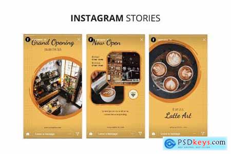 Coffee Shop Instagram Stories
