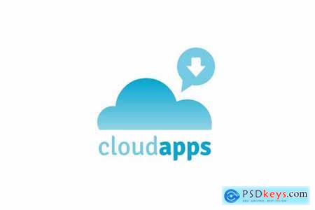 Cloud Apps Logo Template