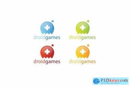 Droid Games Logo Template