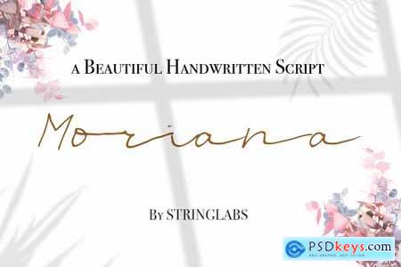 Moriana - Handwritten Script Font 4273948