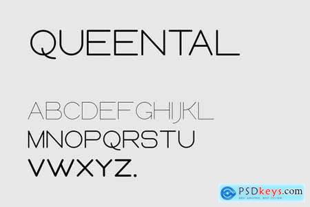 Queental - Elegant Sans Font Family 4274132