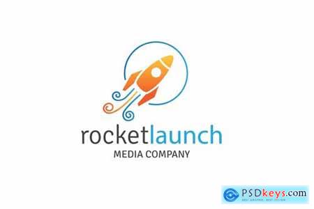 Rocket Launch Logo Template