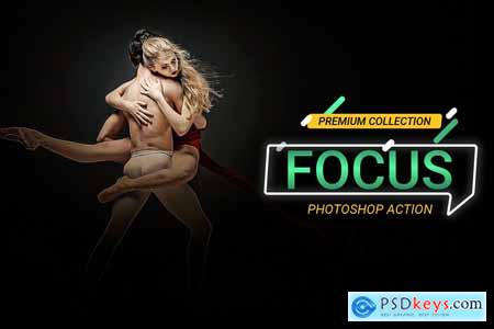 Focus Photoshop Action 4264297