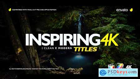 Videohive Inspiring Titles For Final Cut Pro X 20505350