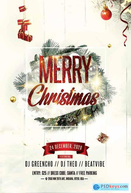 Christmas Celebration - Premium flyer psd template