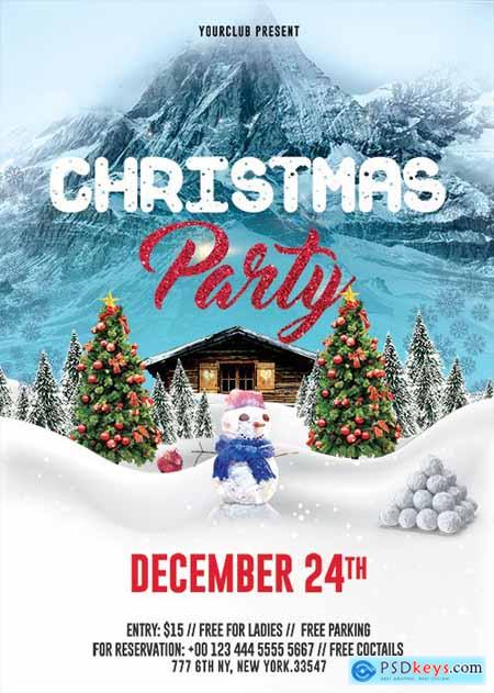 Christmas Party_2 - Premium flyer psd template
