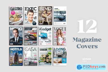 12 Magazine Covers