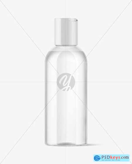 Clear Plastic Bottle Mockup 51019