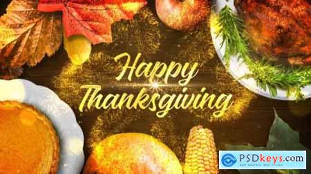 Videohive Thanksgiving Wishes 25022400