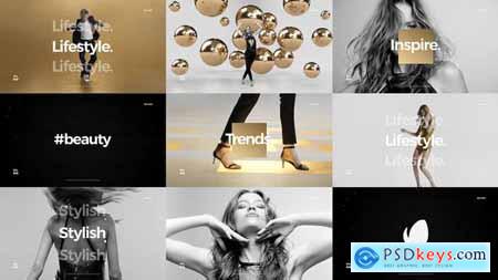 VideoHive Short Fashion Stomp Fast Clean Opener Dynamic Typography Youtube Channel 24868336