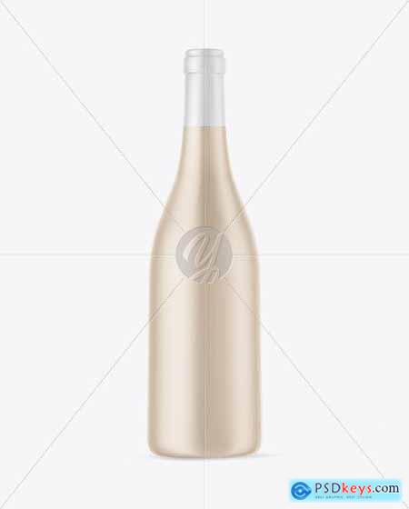 Ceramic Wine Bottle Mockup 51577