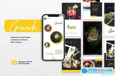 GRANDE Restaurant Instagram Stories