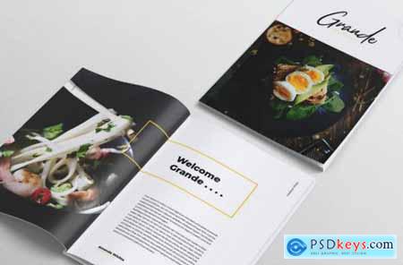 GRANDE Restaurant & Food Brochure