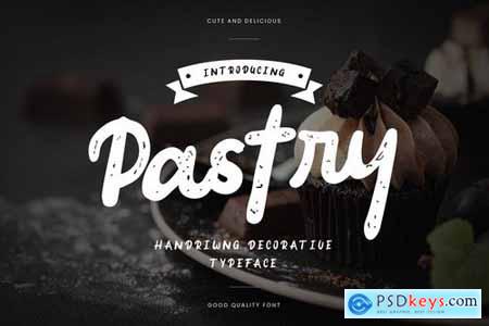 Pastry - Rusty Bold Script Font