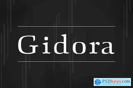 Gidora Font