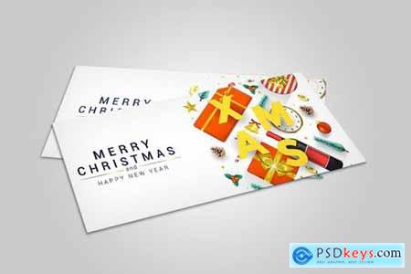 Merry Christmas and Happy New Year greeting cards 2