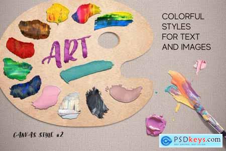 Artist Styles Actions Brushes Set 4286200