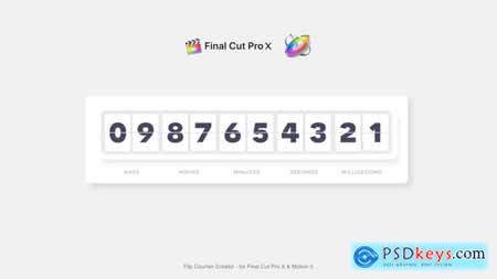 Videohive Flip Counter Creator for FCPX 24537660