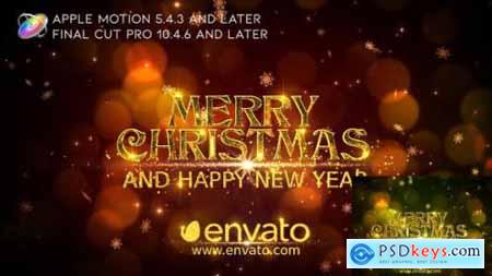 Videohive Merry Christmas Wishes Apple Motion 25012230