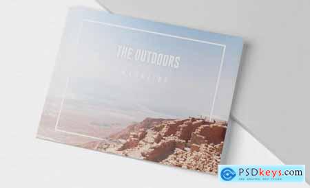 The Outdoors - Travel Magazine Landscape Template