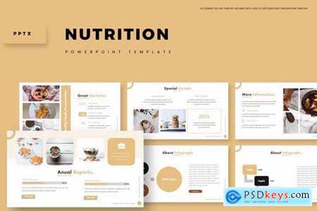 Nutrition - Powerpoint Google Slides and Keynote Templates