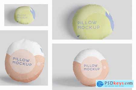 Pillow Mockup Set - Round