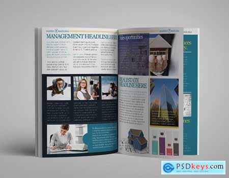 InDesign Newsletter Template520