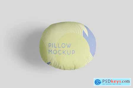 Pillow Mockup Set - Round