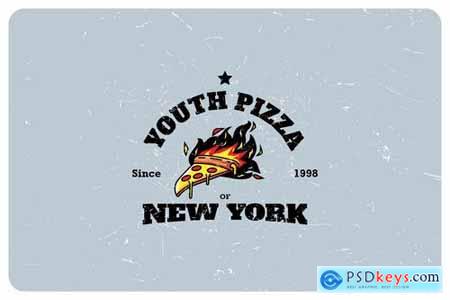 youth pizza - Mascot & Esport Logo