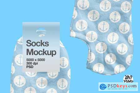 Socks Mockup PSD 4232408