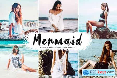 Mermaid Mobile & Desktop Lightroom Presets