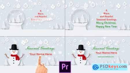 Videohive Christmas Wishes Text Premiere Pro 25072835