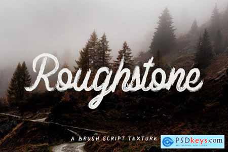Roughstone - Handbrush Typeface