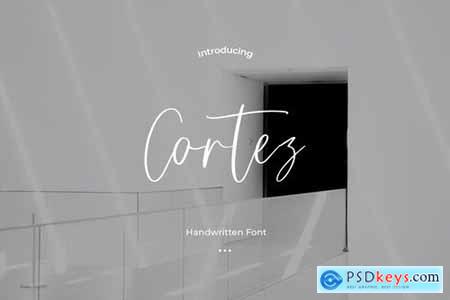 Cortez - Handwritten Font