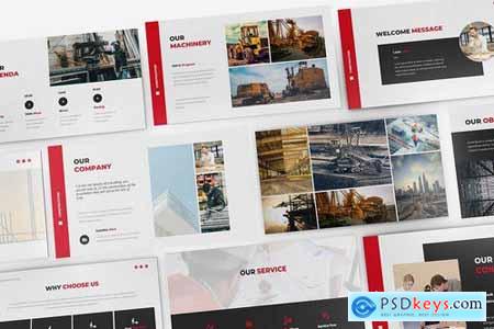 Construction Powerpoint Google Slides and Keynote Templates