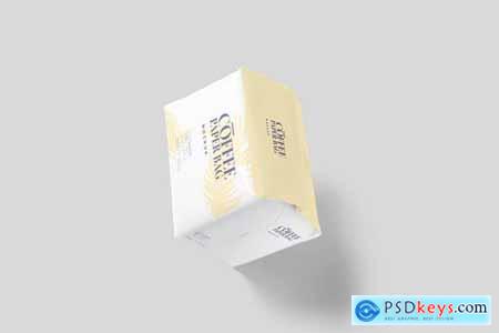 Coffee Paper Bag Mockup PSDs - Small Size