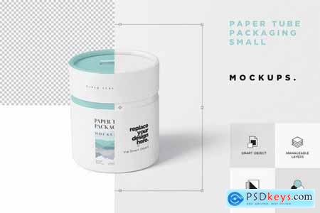 Paper Tube Packaging Mock-Up Set - Small